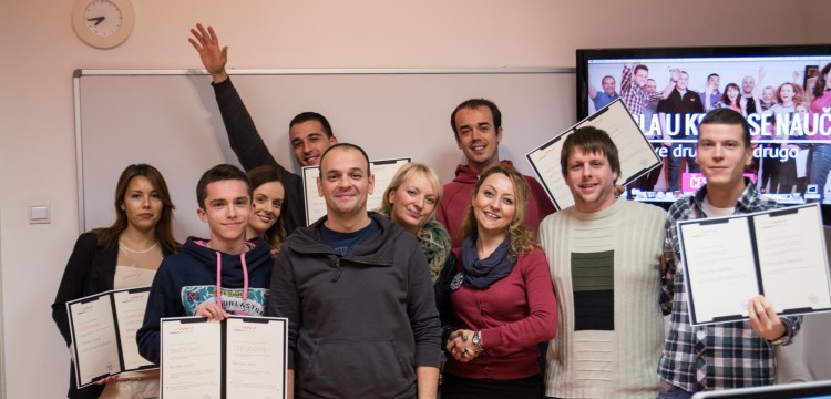 Slu&scaron;ali su sebe i predavače. Čestitamo vrednim i upornim web dizajnerima klase 29!