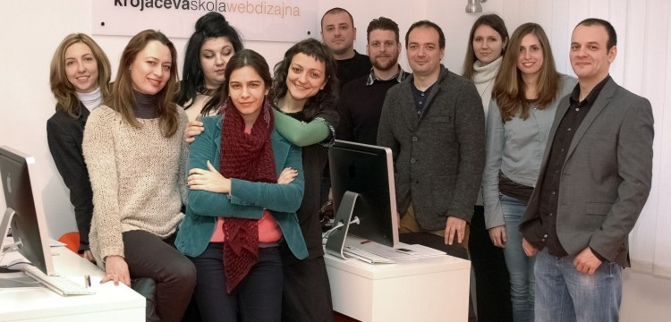 Mali jubilej Krojačeve &scaron;kole &ndash; dvadeseta klasa web dizajnera stigla do prvog cilja