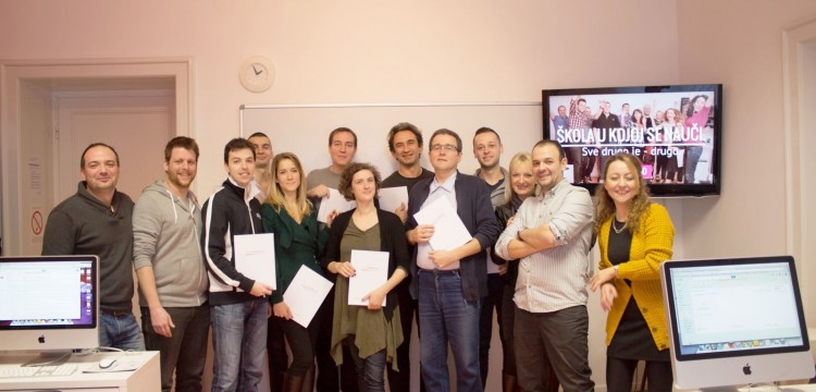 Naučili, primenili, postali odlični web dizajneri i dobri prijatelji &ndash; čestitamo klasi XXV!