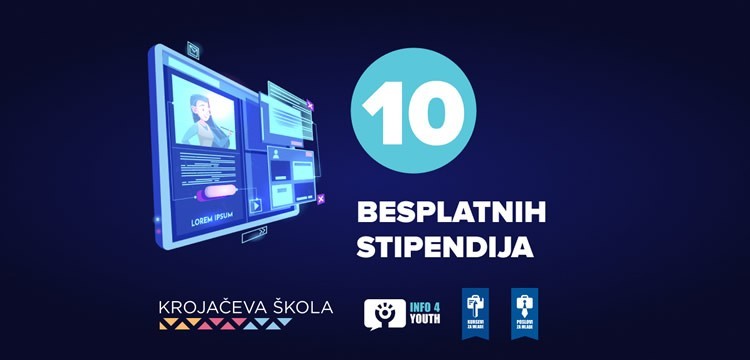 Info4Youth i Krojačeva &scaron;kola traže stipendiste!