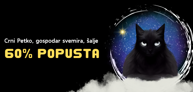 Crni Petko, gospodar svemira, &scaron;alje 60% dodatnog popusta